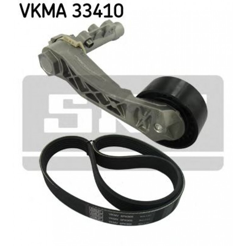VKMA 33410 SKF Комплект доріжкового ремня